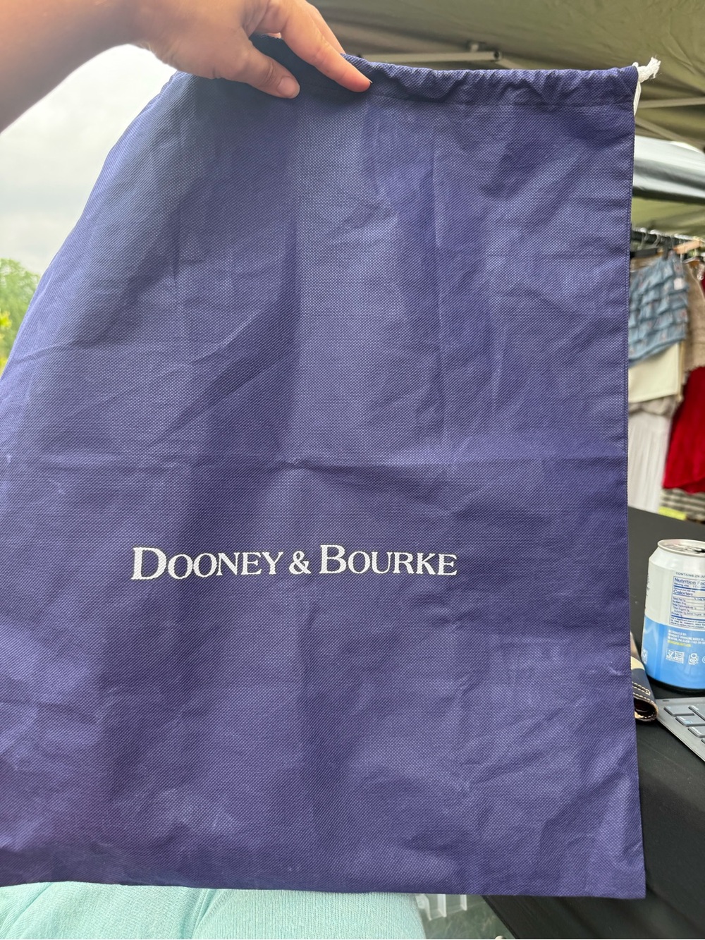 Dooney & Bourke Brown and Cream Giraffe-Print Drawstring Bucket Bag and wallet - Picture 12 of 12